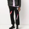 Pascal Pill Applique Sports Pants Men’ s Black
