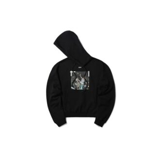Pascal Print Over Hood “Black/White”