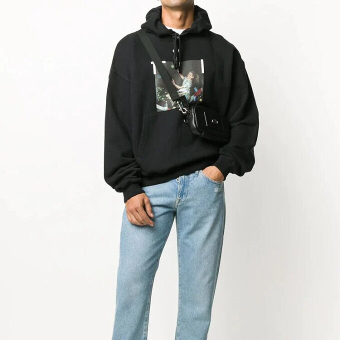 Pascal Print Over Hood “Black/White”