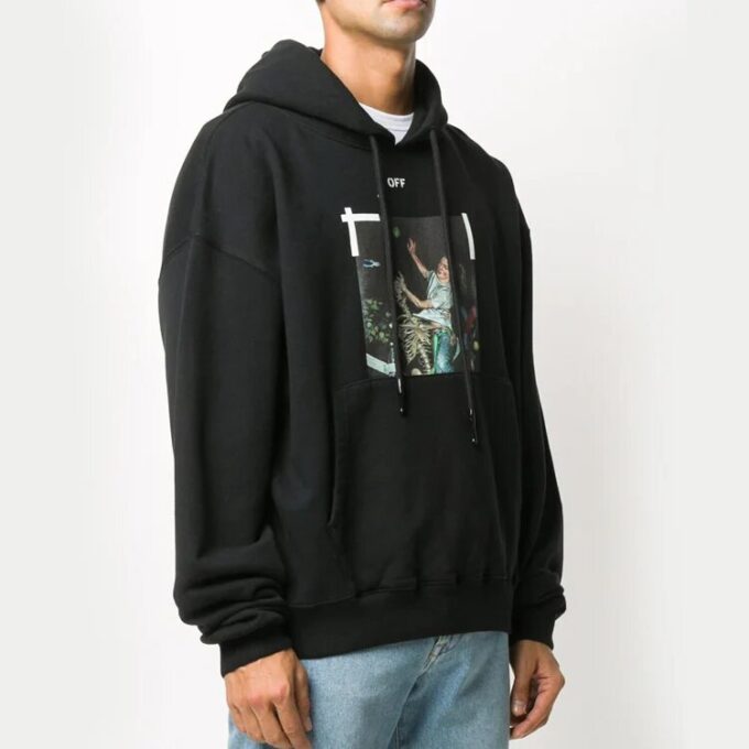Pascal Print Over Hood “Black/White”