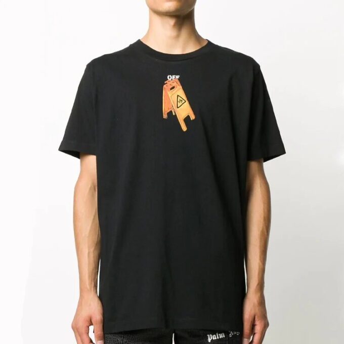 Pascal Skeleton Printing Short Sleeve Black