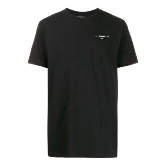 Patch Arrow Short Sleeve Black