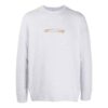 Pattern Minimalistic Pullover Gray