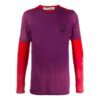 Pattern Printing Arrow Long Sleeves Version Purple