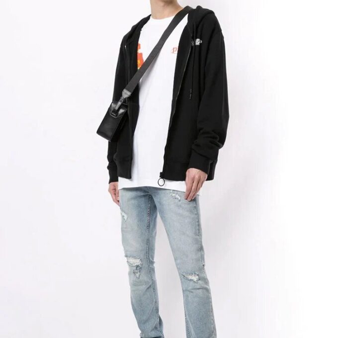Pivot Mens Hoodie Jacket Letter Logo