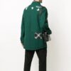Plaid Design Shirt Jacket Green