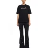Pocket Belt Flare Pants