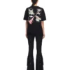 Pocket Belt Flare Pants