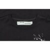 Portrait S/S OVER TEE Printing Pattern Short Sleeve Loose Version Black T-Shirt Unisex