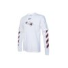 Printing Arrow Long Sleeves Loose Fit White