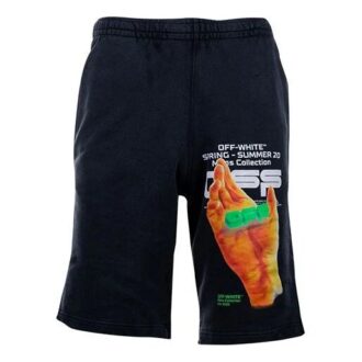 Printing Casual Shorts Version Black