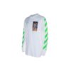 Printing Cotton Round Neck Long Sleeves Ordinary Version White