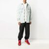 Printing Denim Jacket Denim Blue