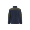 Printing Fleece Jacket Navy Blue