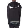 Printing Long Sleeves hooded Sports Slim Fit Version Black