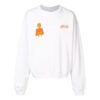 Printing Loose Round Neck White