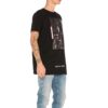 Printing Pattern Short Sleeve Black