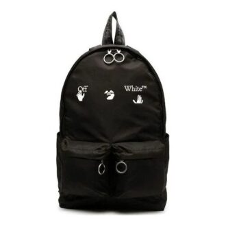 Printing Series Multiple Pockets Backpack schoolbag