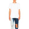 Printing Short Sleeve Loose Fit White
