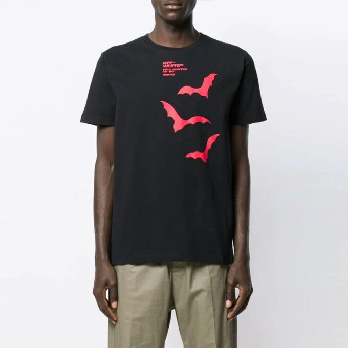 Printing Short Sleeve Ordinary Version Black
