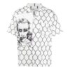 Printing Short Sleeve Shirt Version White