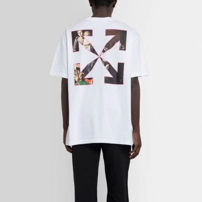 Printing Solid Color Short Sleeve White