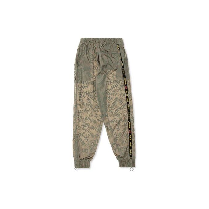 Printing Sweatpants Men Green