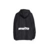 Printing Zip-up Hooded Jacket Men Black