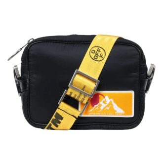 Puffy Crossbody Bag Shoulder Messenger Bag Black