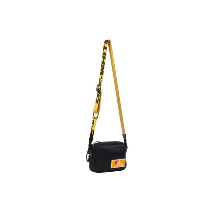 Puffy Crossbody Bag Shoulder Messenger Bag Black