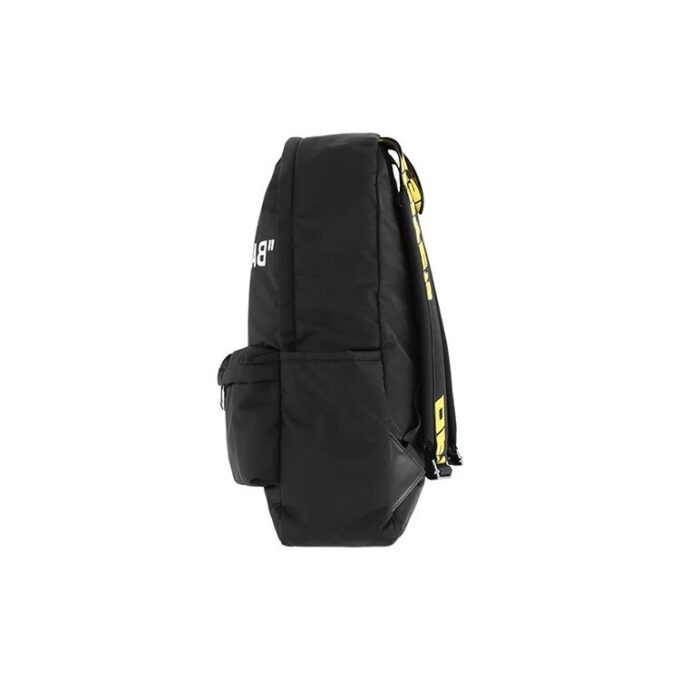 Quote Backpack “Black White”