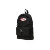 Red White Logo Multiple Pockets backpack schoolbag Black