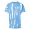 Reflective Tie Dye Short Sleeve Blue