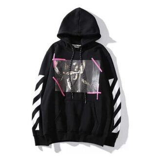 Religious Painting Men Black/Pink