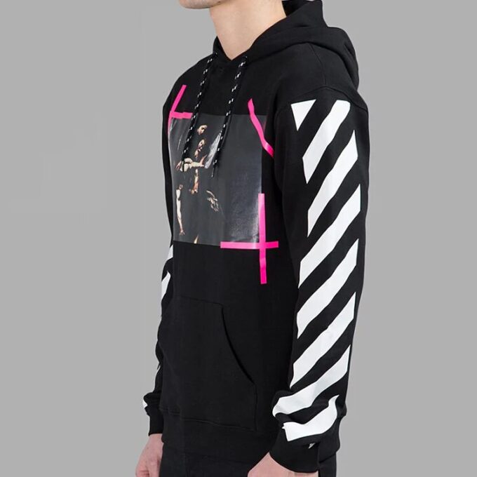 Religious Painting Men Black/Pink