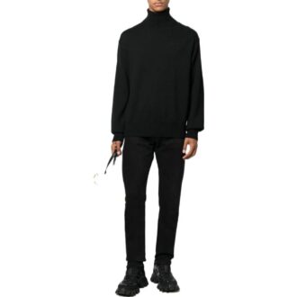 roll-neck Wool Jumper