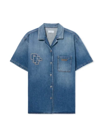 Royal Patch Denim Dress