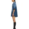Royal Patch Denim Dress