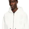 Royal Team Embroidery Zip Hoodie