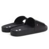 Rubber 1001 Black White Black Slippers