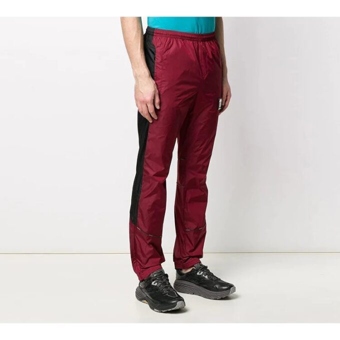Rubber Arrow Street Sports Pants Black Red