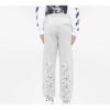 Rubber Strap Printing Sports Pants Ordinary Version Gray
