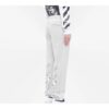 Rubber Strap Printing Sports Pants Ordinary Version Gray