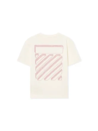 Scribble Diag Tee S/S