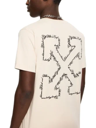 Script Arrow Slim T-shirt