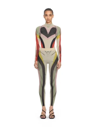 Seamless Col Block Capri Pants