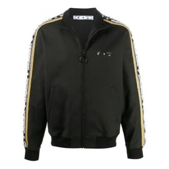 | Short Plain Logo Jackets Men Black