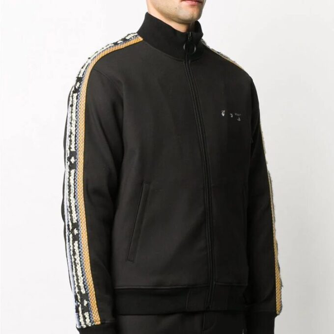 | Short Plain Logo Jackets Men Black