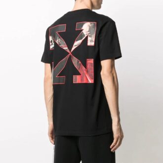 Short Sleeve Mens Arrows Sketch Logo