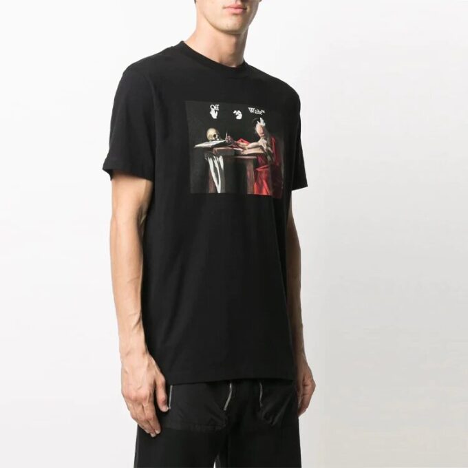 Short Sleeve Mens Arrows Sketch Logo